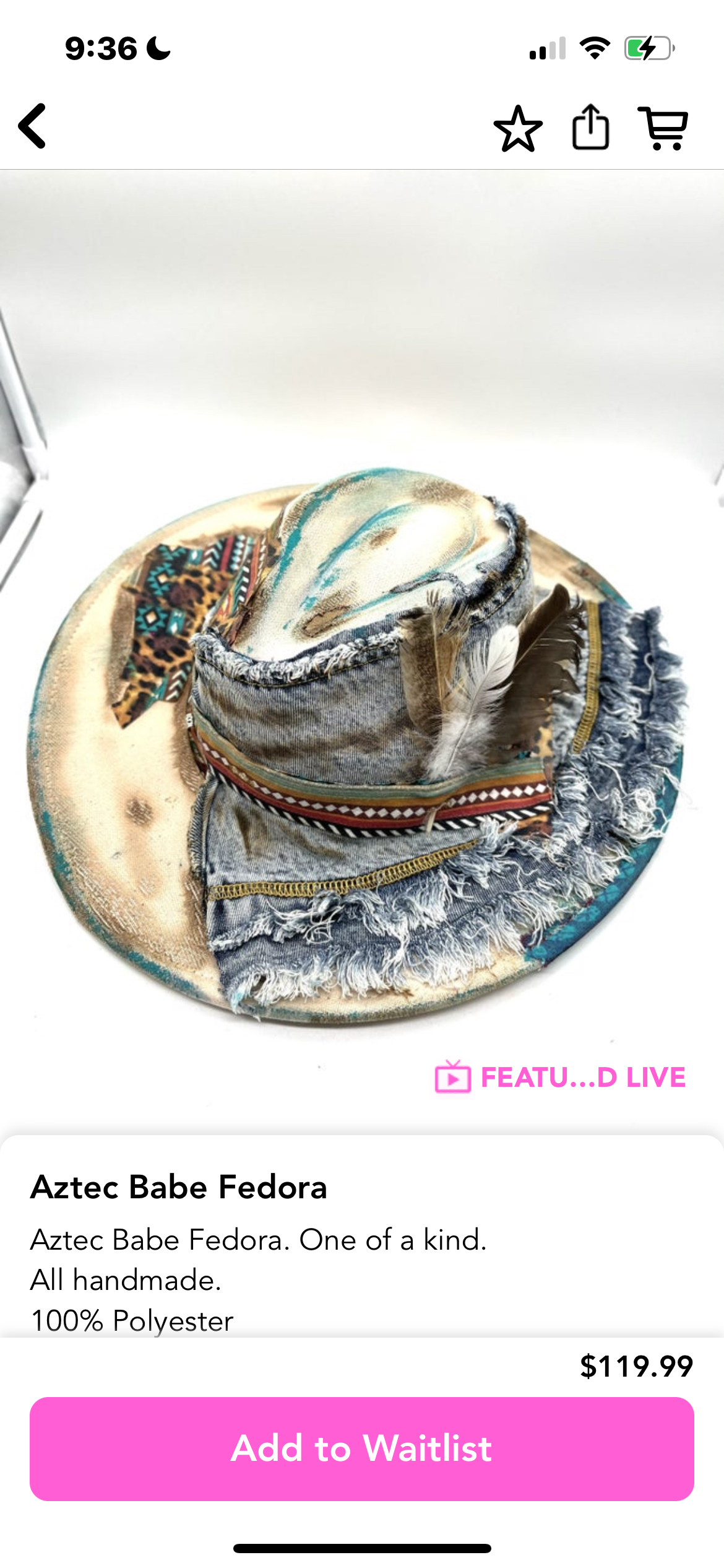 Pre order Star cap