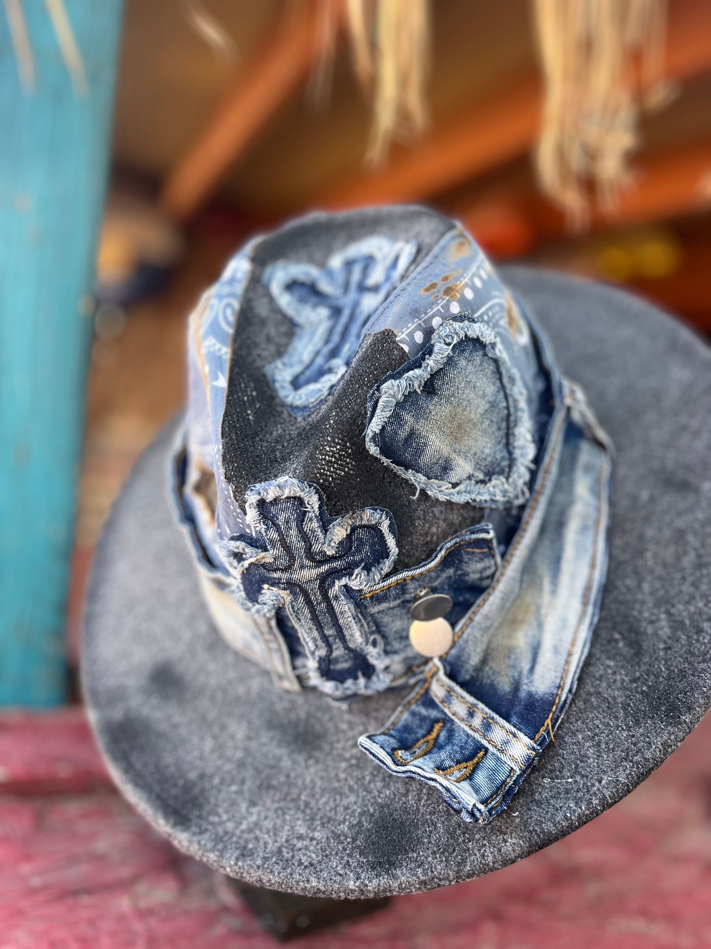 Pre order Jean fedora hat